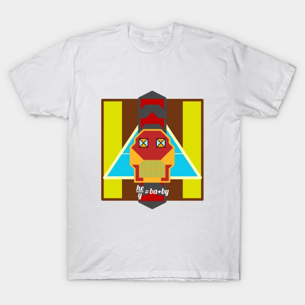 Hornbots of Geometry T-Shirt by Sifs Store